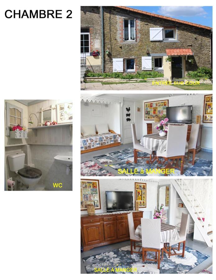 לינה וארוחת בוקר Saint-Vincent-Sterlanges Chez Martine Et Bernard מראה חיצוני תמונה
